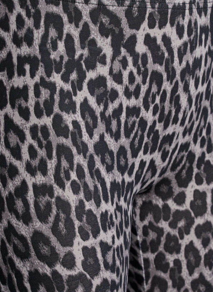 Viscose leggings met print, Grijs, Packshot image number 2