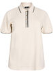 Poloshirt met korte mouwen, Beige, Packshot image number 0
