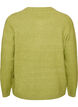Cardigan met knopen en een ronde voorkant, Groen, Packshot image number 1
