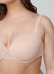 Voorgevormde beha met gaas, Beige, Model image number 4