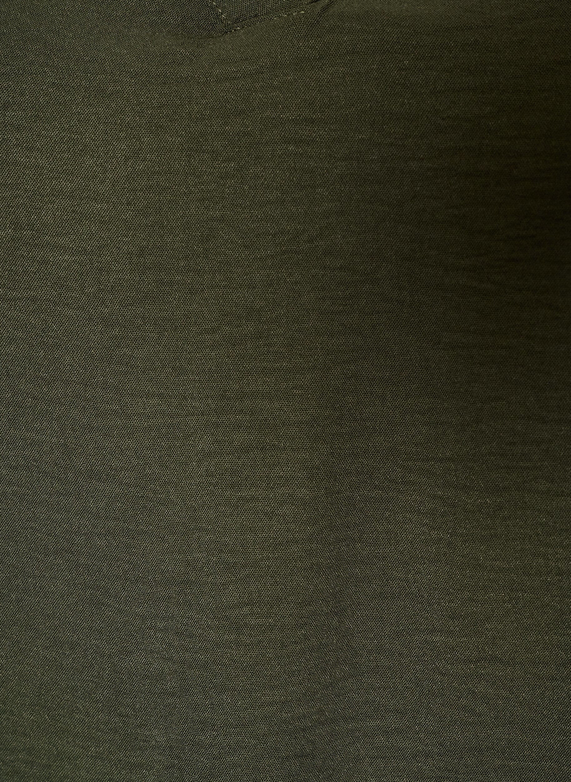 ZizziBlouse met kanten mouwen en ballonvorm, Groen, Packshot image number 2