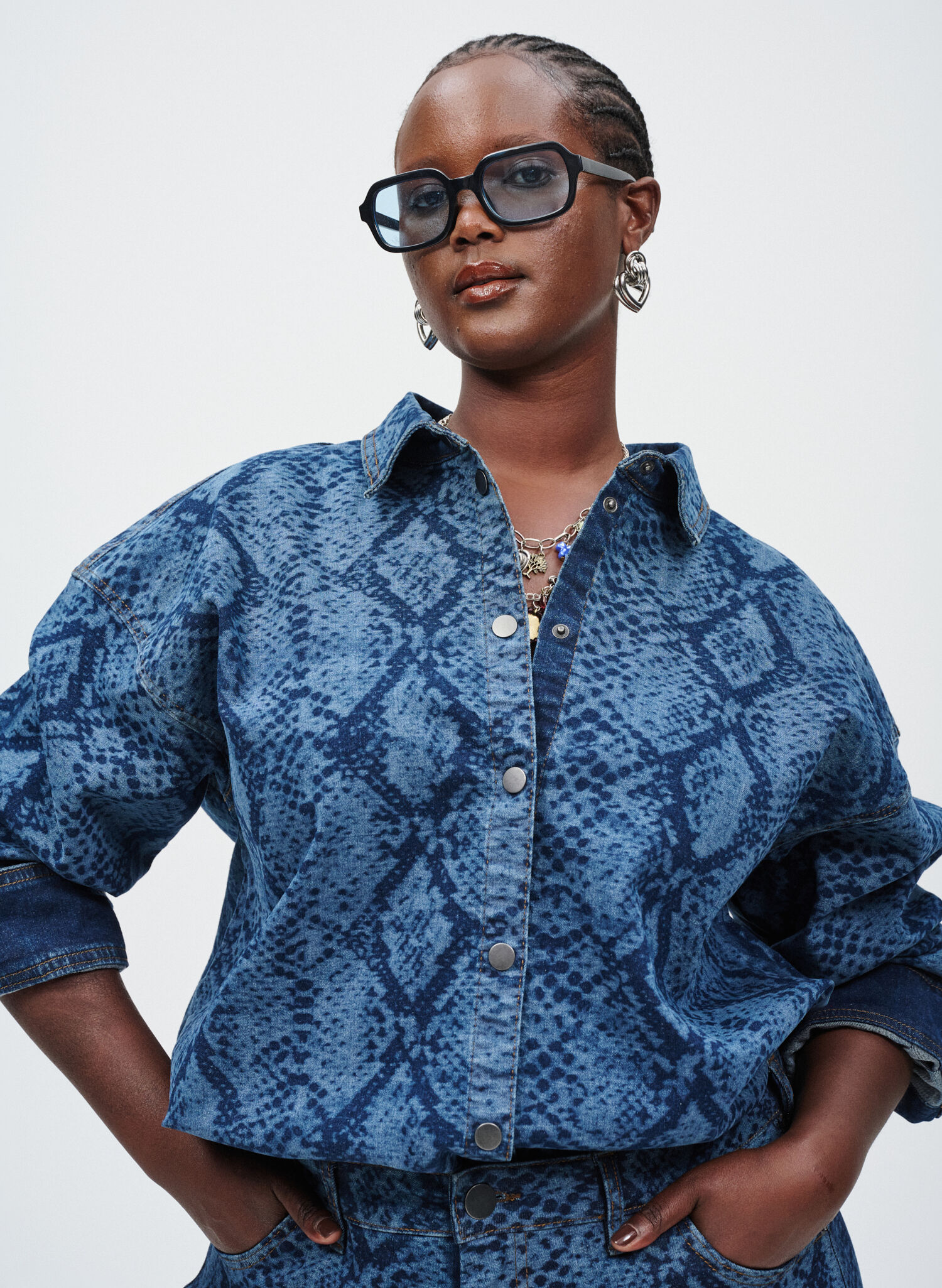 ZizziDenim set, , Model