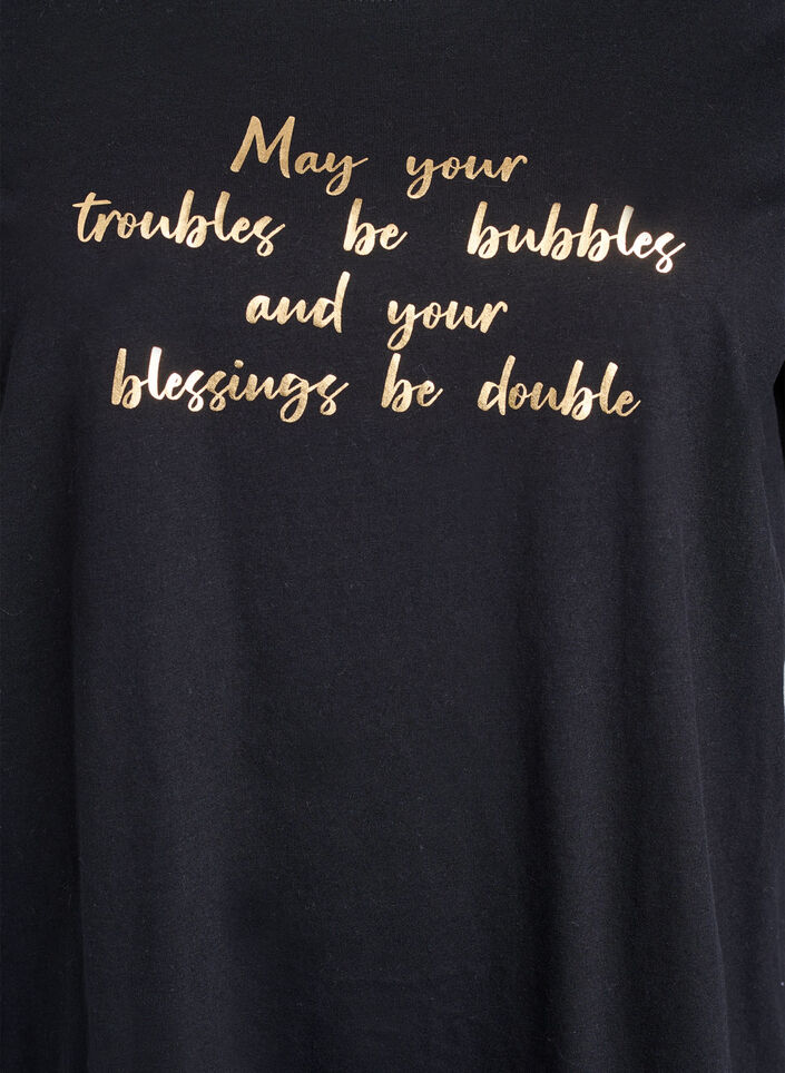 FLASH - T-shirt met motief, Zwart, Packshot image number 2