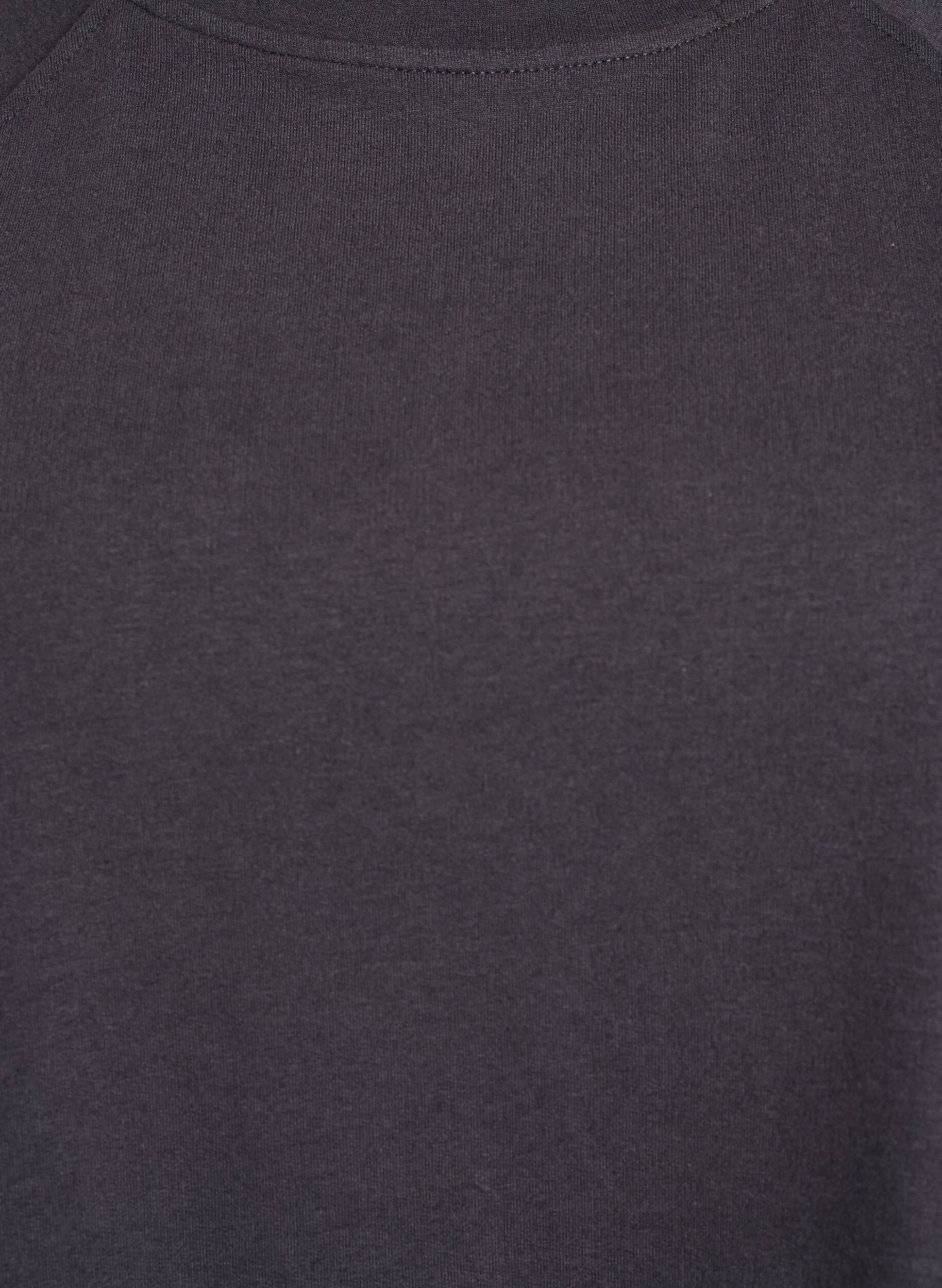 ZizziJersey blouse met raglanmouwen tot de elleboog, Grijs, Packshot image number 2