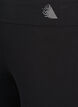 Sportbroek in katoen, Zwart, Packshot image number 2