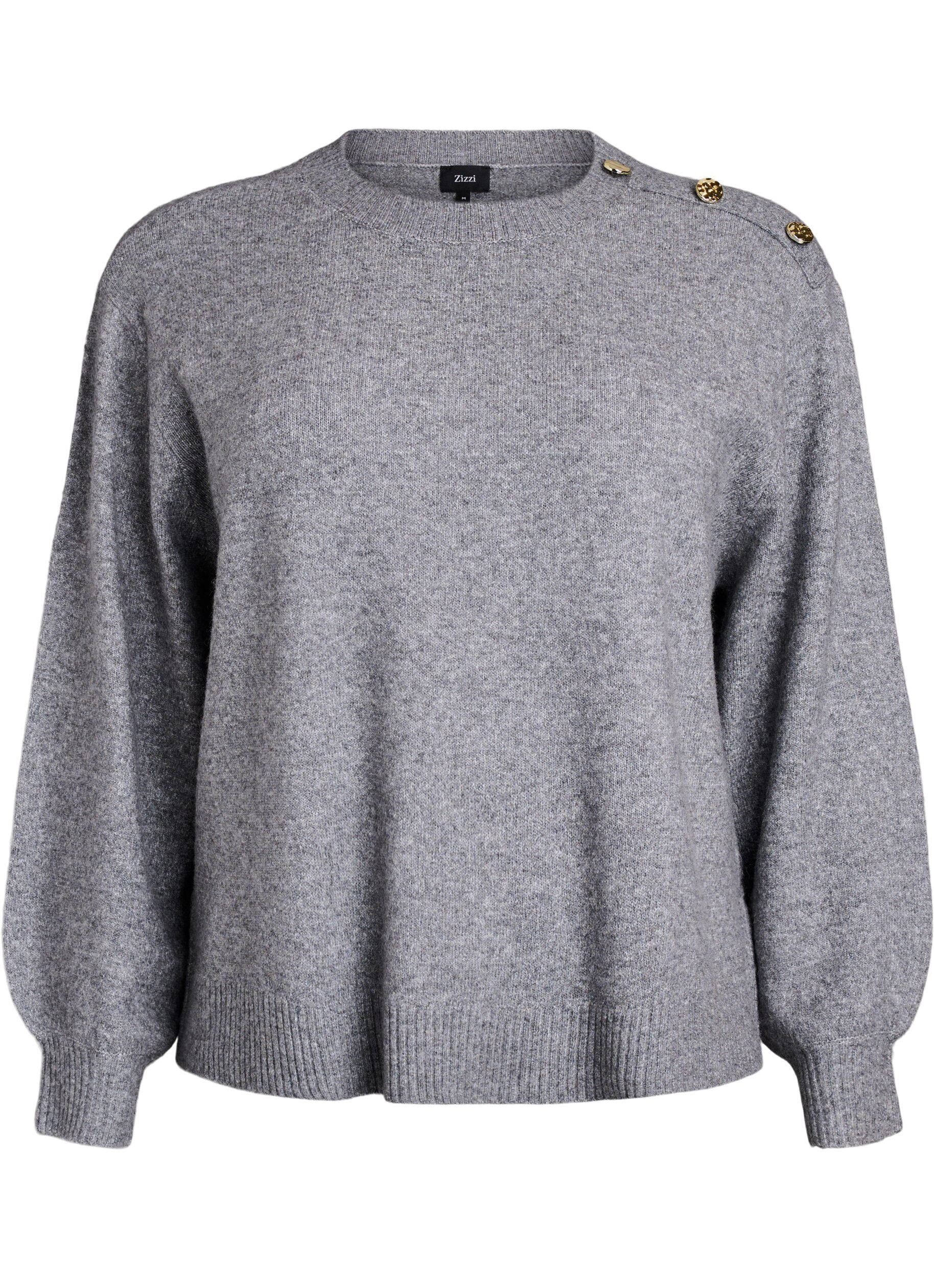 Breisel blouse met knoopdetail