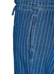 Denim jeans met wijde pijpen en strepen, Blauw, Packshot image number 3