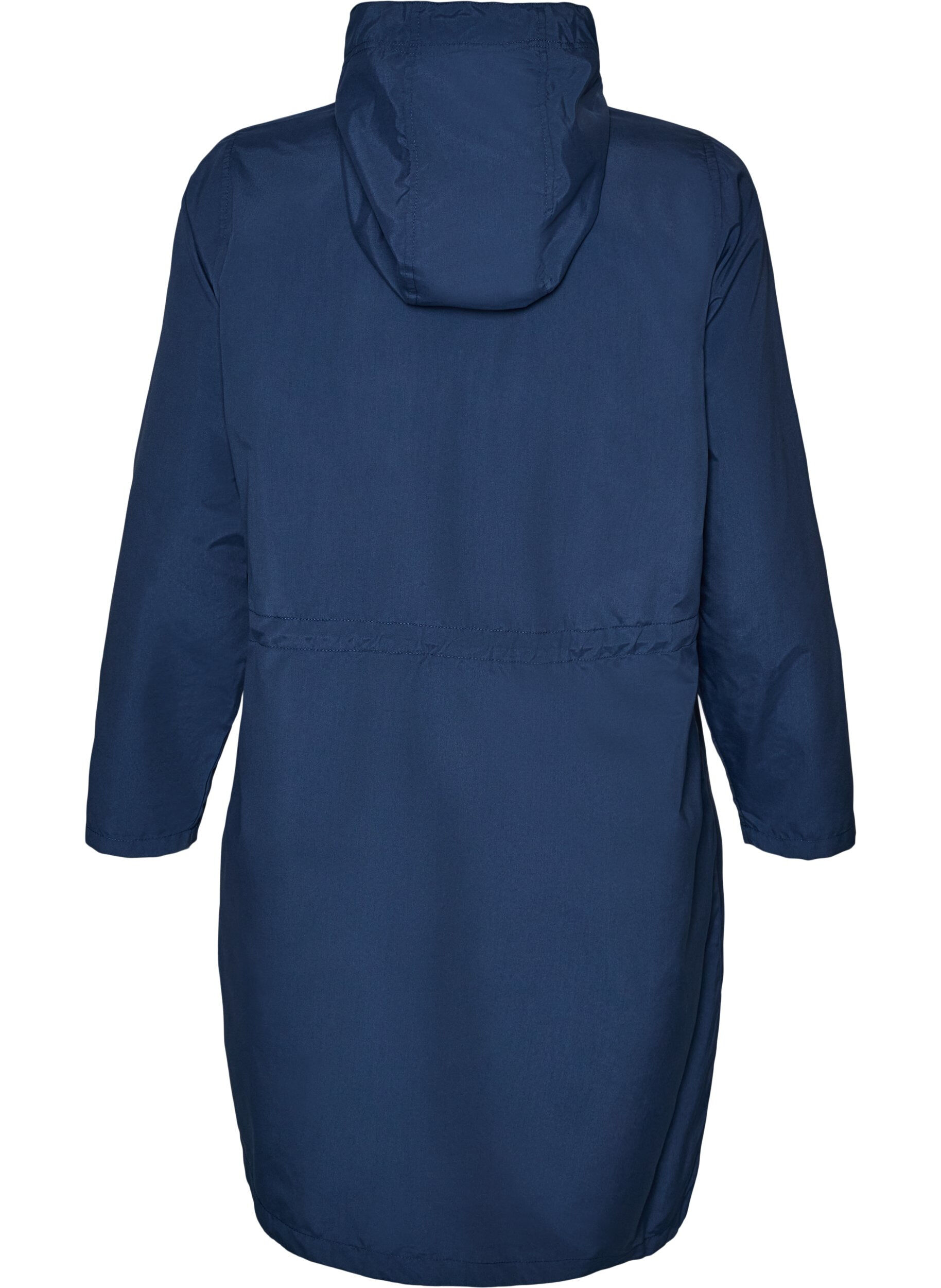 ZizziLichtgewicht parka met een capuchon, Blauw, Packshot image number 1