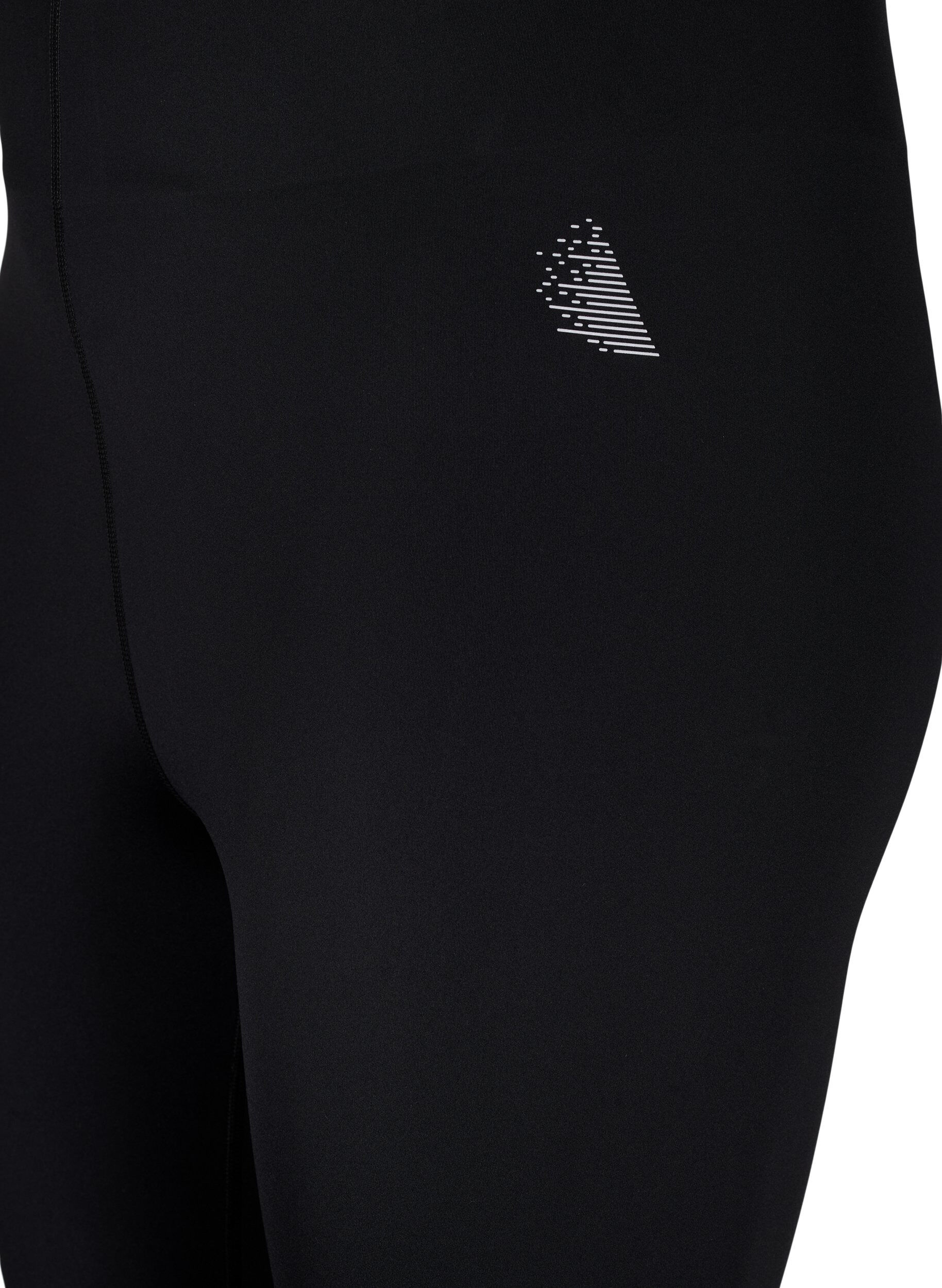 ZizziKorte sportlegging met zak, Zwart, Packshot image number 2