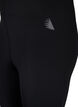 Korte sportlegging met zak, Zwart, Packshot image number 2