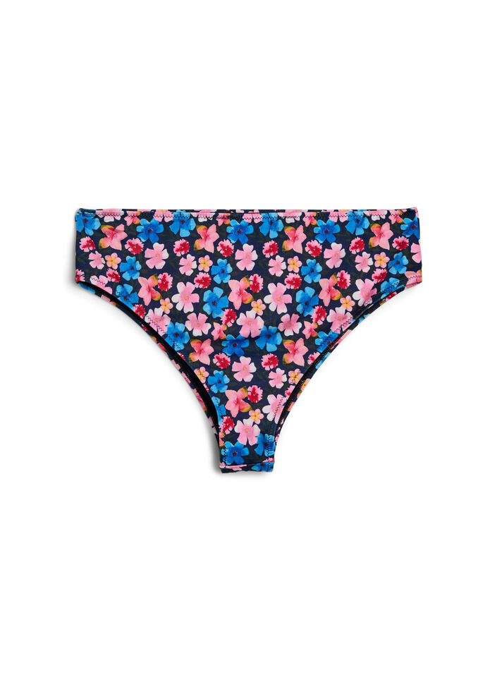 Bloemen brazilian bikini broekje, Multi Flower AOP, Packshot