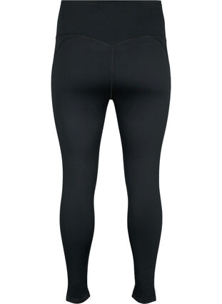 ZizziSportlegging met fleecevoering, Black, Packshot image number 1