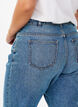 Mille Mom Fit Jeans met hoge taille, Blauw, Model image number 3