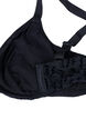 Beha met volledige bedekking en tekstopdruk, Black, Packshot image number 3