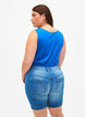 slim fit Emily shorts met normale taille, Blauw, Model image number 2
