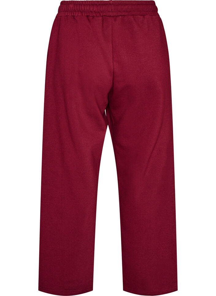 Joggingbroek met zakken, Rood, Packshot image number 1