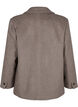Wollen blazer met geborstelde textuur, Grijs, Packshot image number 1