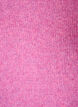 Gem&ecirc;leerde gebreide blouse met ronde hals, Paars, Packshot image number 2