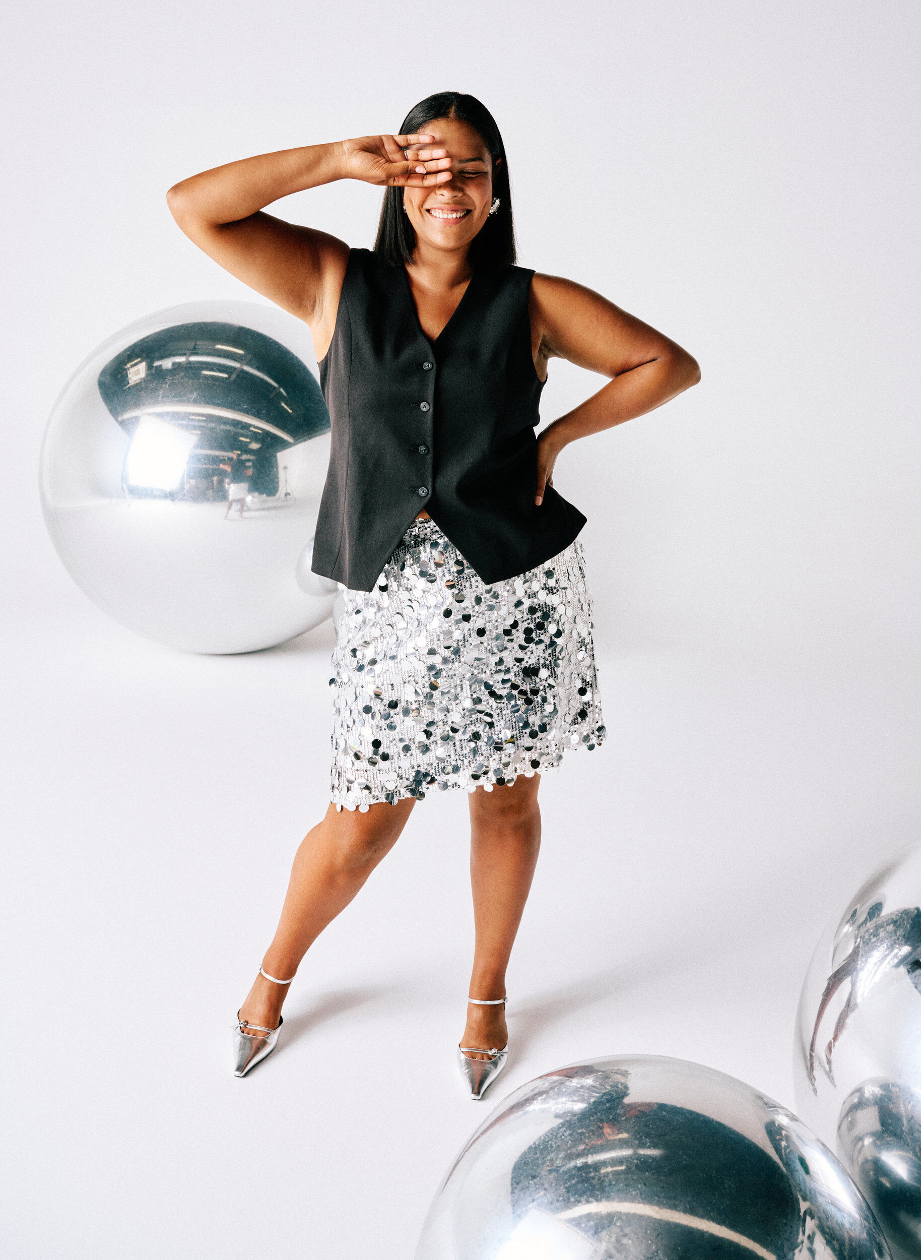 ZizziGilet met knoopsluiting, Zwart, Image image number 0