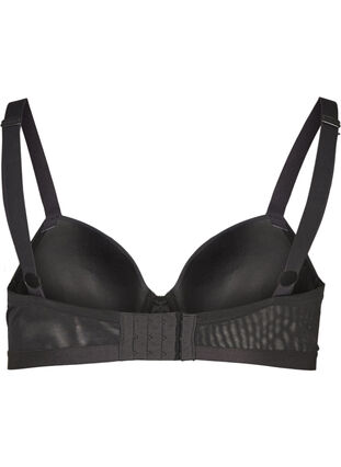 ZizziVoorgevormde beha met gaas, Zwart, Packshot image number 1