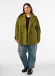 Korte jas met dubbele knoopsluiting, Groen, Model image number 1