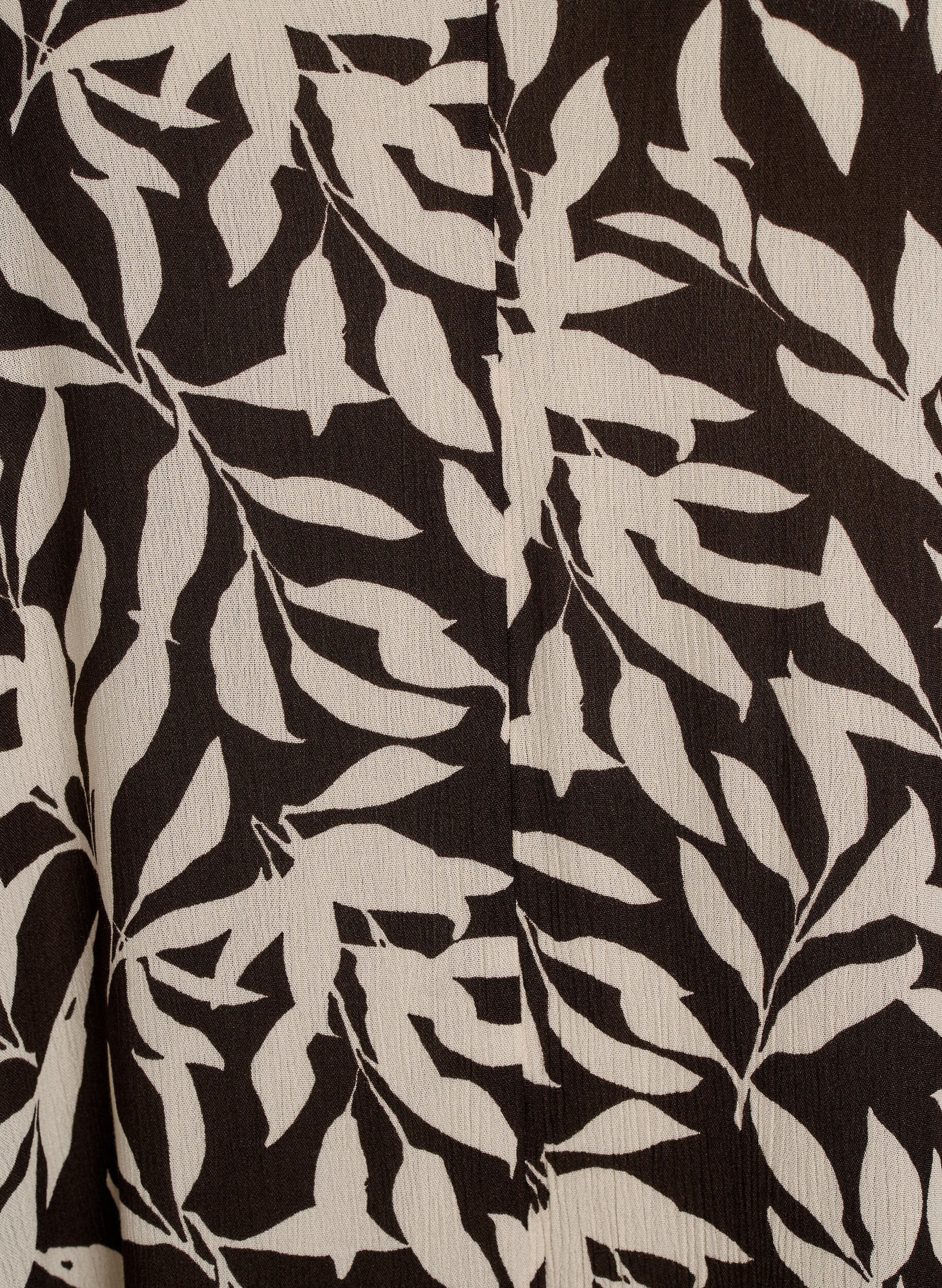 ZizziA-lijn maxi-jurk zonder mouwen met een V-hals, Bruin, Packshot image number 2