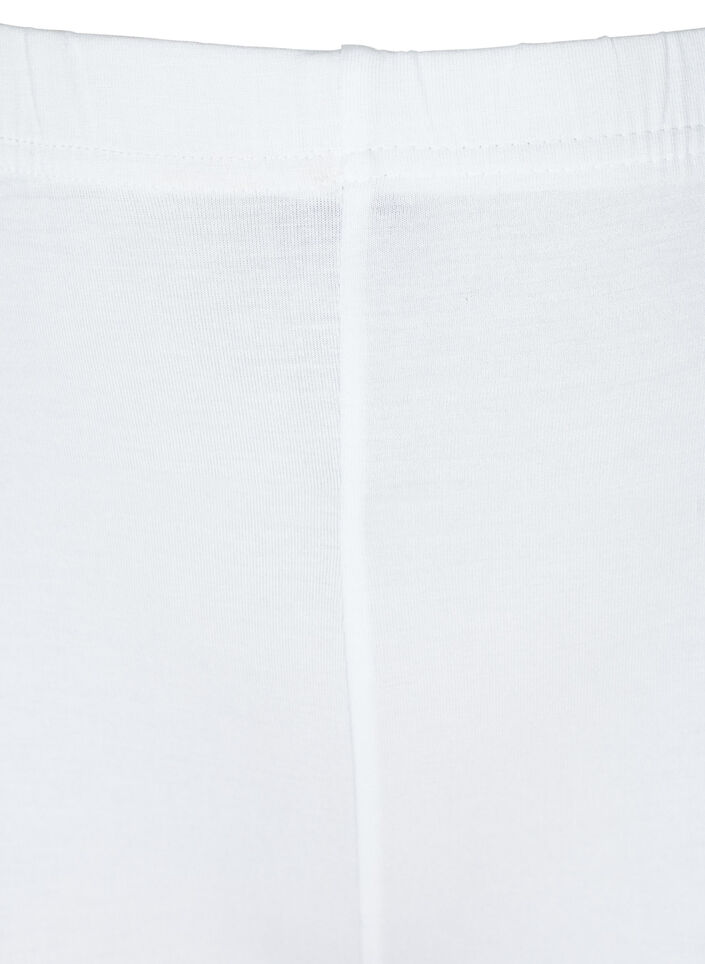 Fietsbroekje met kanten rand, Wit, Packshot image number 2