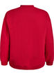 Sweatshirt met hoge kraag en lange mouwen, Rood, Packshot image number 1