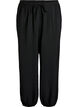 Ballonbroek met hoge taille, Zwart, Packshot image number 0