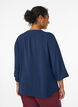 Flash - Blouse met 3/4 mouwen, Blauw, Model image number 2