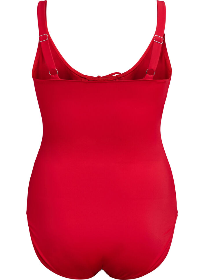 Badpak met strikken, True Red , Packshot