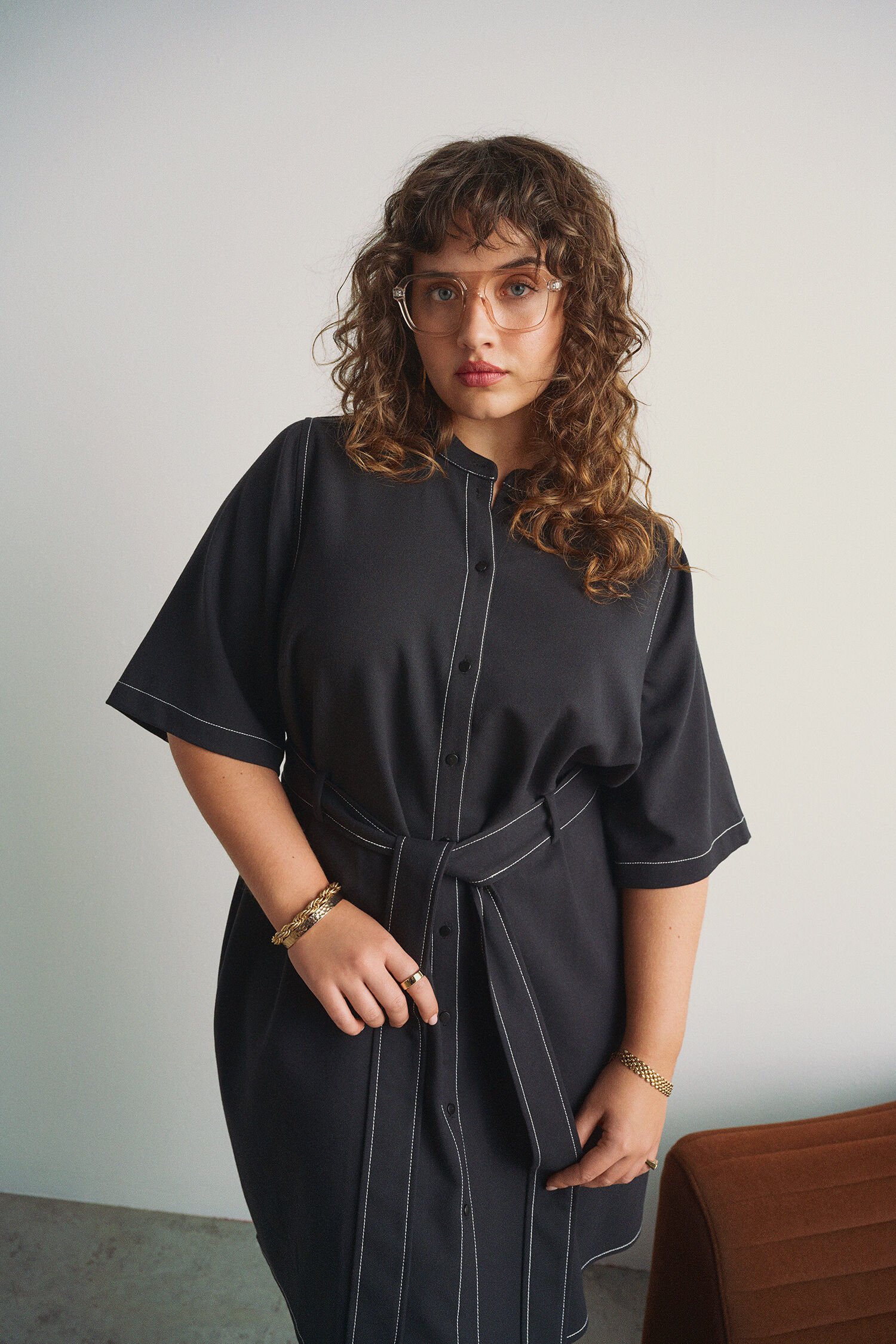 ZizziOverhemdjurk, , Model