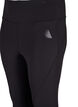 CORE, V-SHAPE DEFINE TIGHTS - Cropped trainingslegging met v-vormige achterkant, Black, Packshot image number 2
