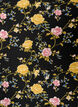Blouse van viscose met patroon en 3/4-mouwen, Zwart, Packshot image number 2