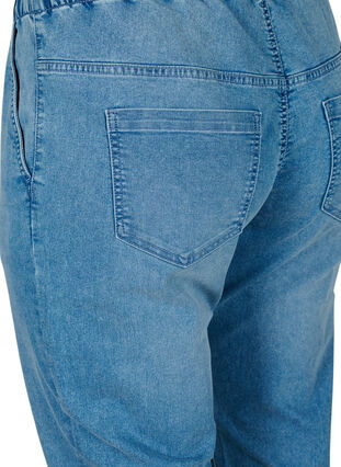 ZizziDenim joggers met zakken, Light Blue Denim, Packshot image number 3