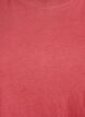 Basic katoenen T-shirt met ronde hals, Rood, Packshot image number 2