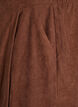 Korte rok van corduroy, Bruin, Packshot image number 2