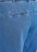 Losse pasvorm jeans met een elastische tailleband en een trekkoord, Blauw, Packshot image number 3