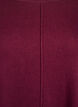 Gebreide blouse gemaakt van katoen en viscose., Donker Bordeaux, Packshot image number 2