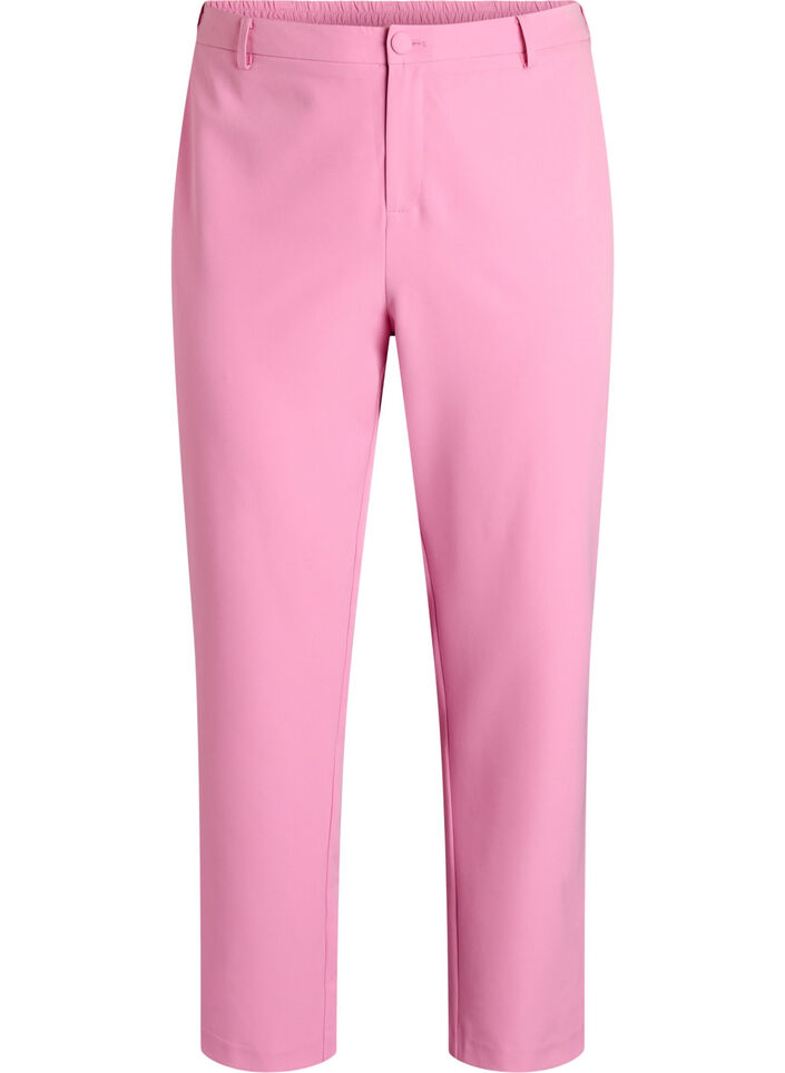 Broek met zakken en rechte pijpen, Begonia Pink, Packshot