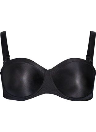 ZizziStrapless beha met beugel, Black, Packshot image number 2