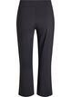 Stijlvolle workout broek met een lichte flare, Zwart, Packshot image number 1