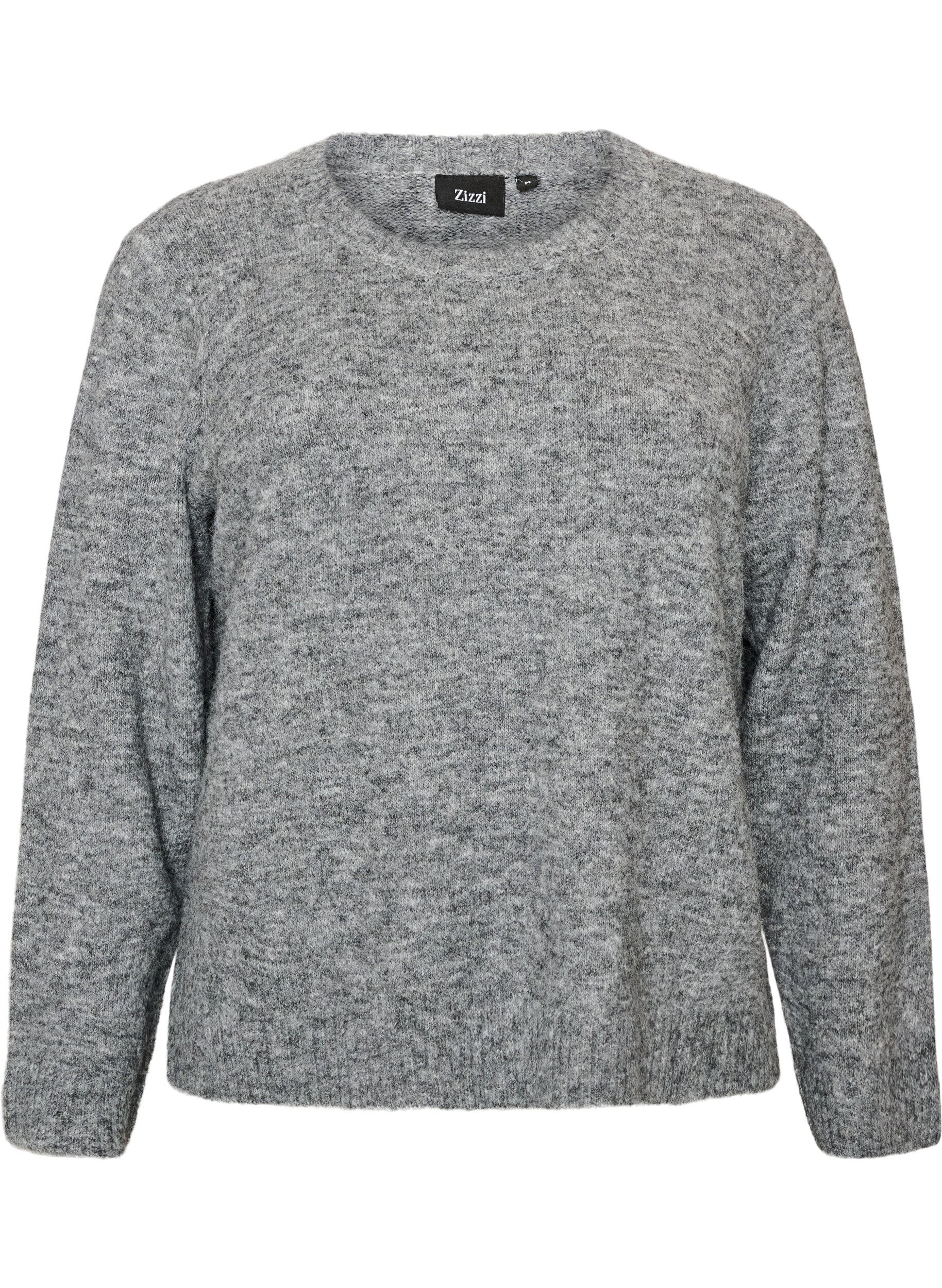 Jumper met ronde hals en losse pasvorm