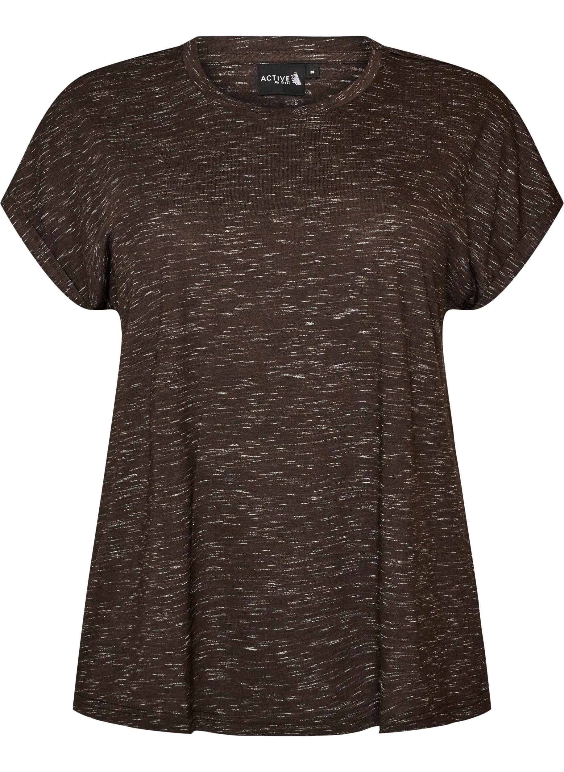 Los workout T-shirt met korte mouwen
