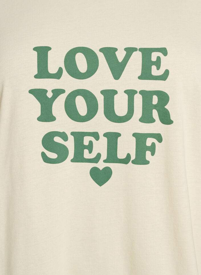 T-shirt imprim&eacute;, Jaune clair, Packshot image number 2