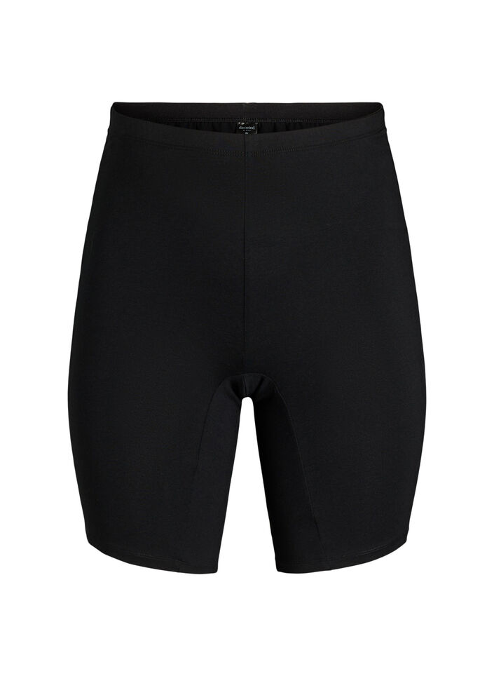 Katoenen panties met lange pijpen, Zwart, Packshot image number 0