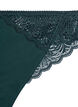 Microfiber string met kanten details, Groen, Packshot image number 2