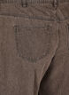 Straight-fit jeans in gekleurd denim, Bruin, Packshot image number 3