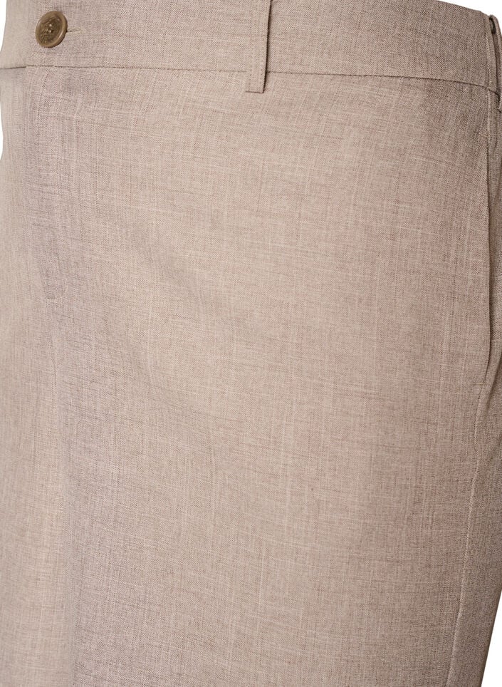 Losse Bermuda-shorts met hoge taille, Bruin, Packshot image number 2