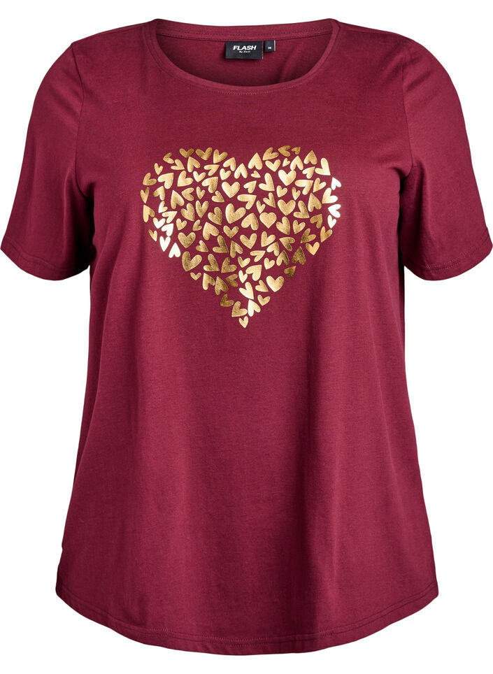 FLASH - T-shirt met motief, Rood, Packshot image number 0